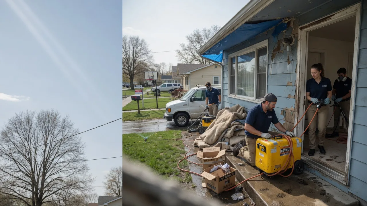 Basement Flood Cleanup in Dutton, MT near me
